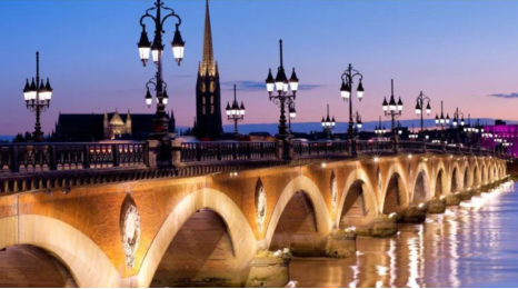 Byen Bordeaux og dens historie