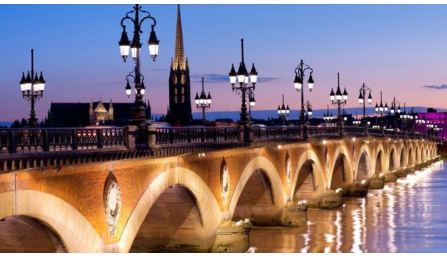Byen Bordeaux og dens historie